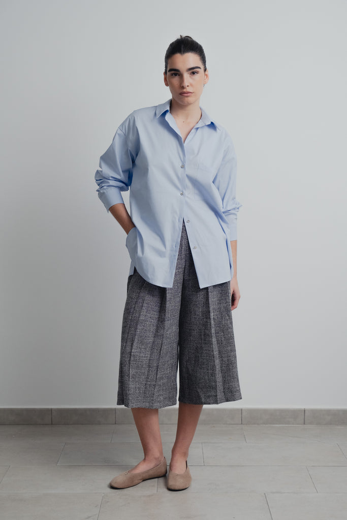 Camisa Oversize Popelín - vista frontal completa